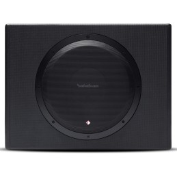 Rockford Fosgate Punch P300-12 Single 12" 300-Watt Amplified Subwoofer in Enclosure - Black