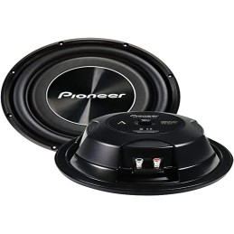 Pioneer TS-A300D4 Subwoofer mit Doppelschwingspule für den Gehäuseeinbau (1.500 W), 30 cm/12", IMPP Membran für kraftvollen