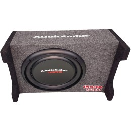 Audiobahn 12" 1500W Car Truck Shallow Slim Loaded Boom Bass box Subwoofer sleek