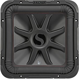 KICKER 45L7R122 12" 1200 Watt L7R Car Subwoofer, Solo-Baric Sub L7R122 DVC 2-ohm