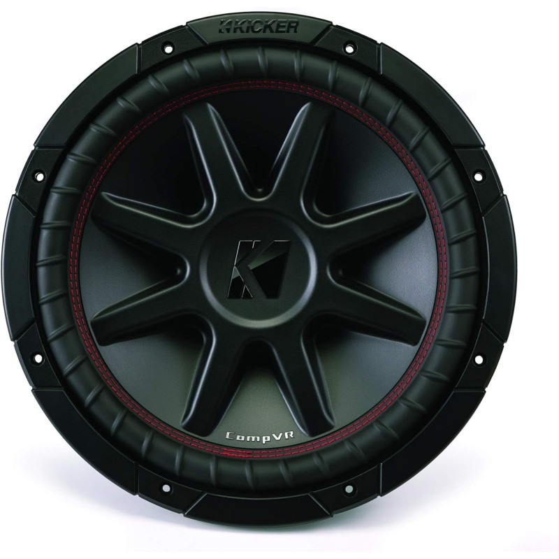 Kicker 12" 800 Watt CompVR 4 Ohm DVC Sub Woofer Car Power Subwoofer | 43CVR124