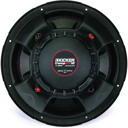 Kicker 12" 800 Watt CompVR 4 Ohm DVC Sub Woofer Car Power Subwoofer | 43CVR124