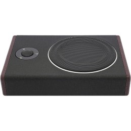 SUBKUDY Edelstahl Ultradünner Kompakt Lautsprecher Auto KFZ Untersitz Aktiv Subwoofer Car Audio 12V 600W Aktiv Passiv Car Audio