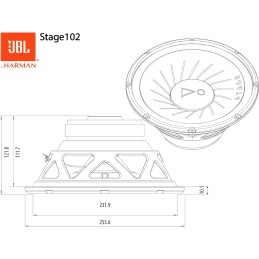 JBL Stage 122 12'' (30cm) Subwoofer/Bassteller