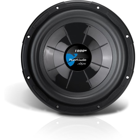 Planet Audio PX12 Axis Series 12 Inch Car Audio Subwoofer - 1000 Watts Max, Dual 4 Ohm Voice Coil, Sold Individually, For Truck