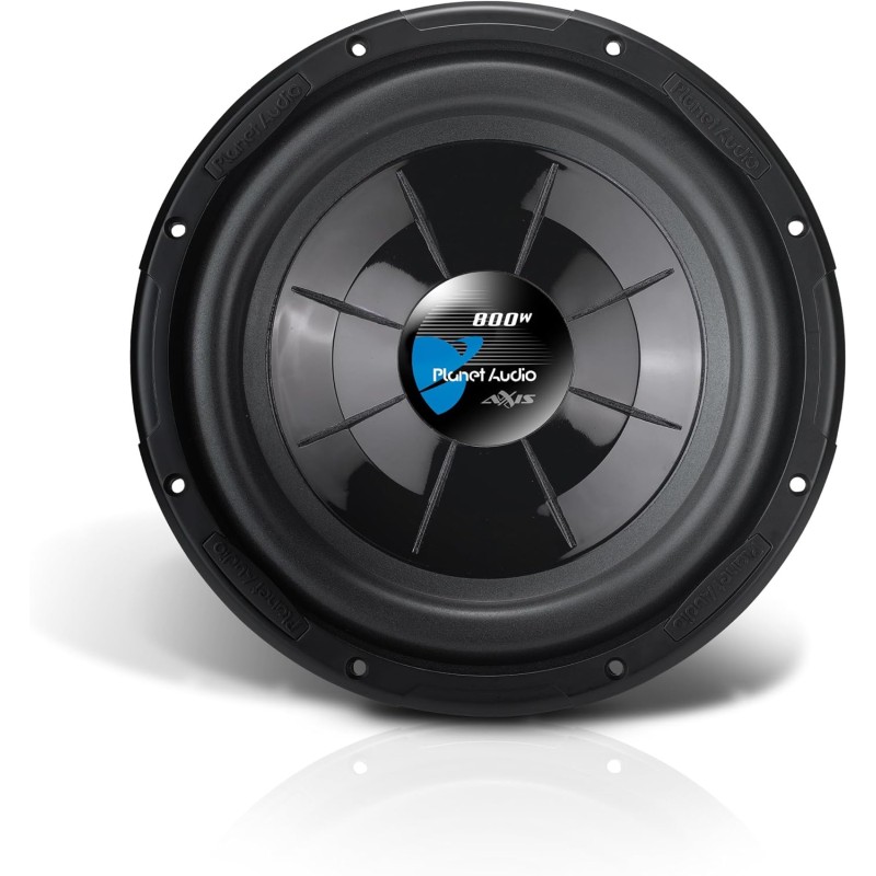 Planet Audio PX12 Axis Series 12 Inch Car Audio Subwoofer - 1000 Watts Max, Dual 4 Ohm Voice Coil, Sold Individually, For Truck