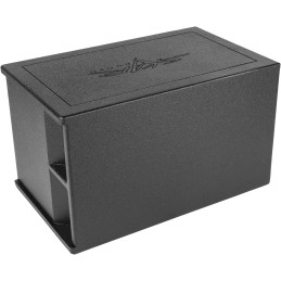 Skar Audio AR1X12V Single 12" Universal Fit Armor Coated Ported Subwoofer Box with Kerf Port