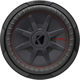 KICKER CompRT 12"(30cm) Subwoofer, DVC, 4-ohm, RoHS Compliant