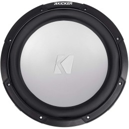 Kicker 45KMF122 12" 350w Peak/175w RMS Marine Boat Subwoofer Free Air Sub KMF12