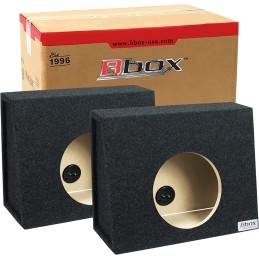 Atrend Bbox Single Sealed 12 Inch Subwoofer Enclosure - Car Subwoofer Boxes & Enclosures - Made in USA Premium Subwoofer Box