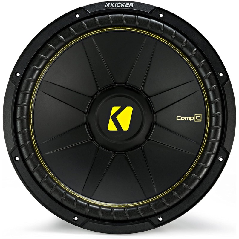 KICKER 44CWCS154 CompC 15" 1200w Single 4-Ohm Car Audio Subwoofer Sub CWCS154