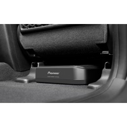 Pioneer TS-WX140DA Aktiv-Minisubwoofer 6x9, integrierter leistungsstarker Class D-Verstärker mit 170 W Maximalleistung,