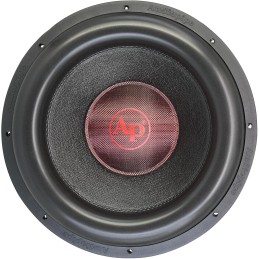 Audiopipe 15“ Quad Stack Composite Cone Subwoofer (TXX-BDC-IV-15), Superior Performance, 2800W, 3.3" BASV Voice Coil, 4 Magnets,