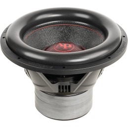 Audiopipe 15“ Quad Stack Composite Cone Subwoofer (TXX-BDC-IV-15), Superior Performance, 2800W, 3.3" BASV Voice Coil, 4 Magnets,