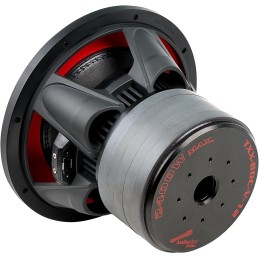 Audiopipe 15“ Quad Stack Composite Cone Subwoofer (TXX-BDC-IV-15), Superior Performance, 2800W, 3.3" BASV Voice Coil, 4 Magnets,