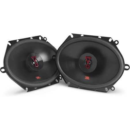 JBL Stage3 8627 2-Wege Auto Lautsprecher Set von Harman Kardon - 250 Watt ovale KFZ Autolautsprecher Boxen - groß 6" x 8" - 15 x