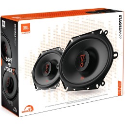 JBL Stage3 8627 2-Wege Auto Lautsprecher Set von Harman Kardon - 250 Watt ovale KFZ Autolautsprecher Boxen - groß 6" x 8" - 15 x