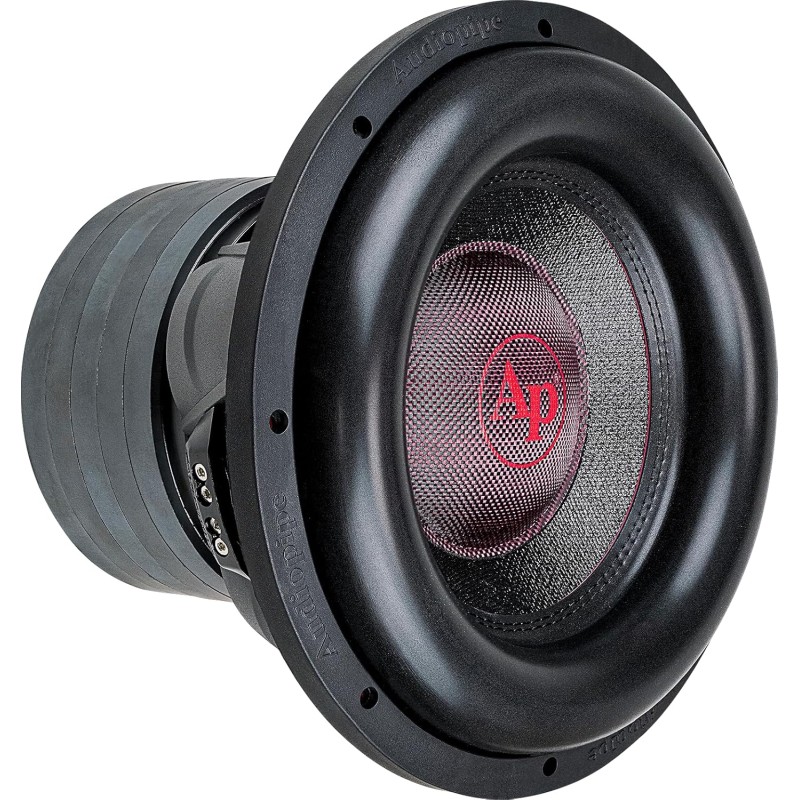 Audiopipe 15“ Quad Stack Composite Cone Subwoofer (TXX-BDC-IV-15), Superior Performance, 2800W, 3.3" BASV Voice Coil, 4 Magnets,