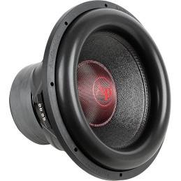 Audiopipe 15“ Quad Stack Composite Cone Subwoofer (TXX-BDC-IV-15), Superior Performance, 2800W, 3.3" BASV Voice Coil, 4 Magnets,