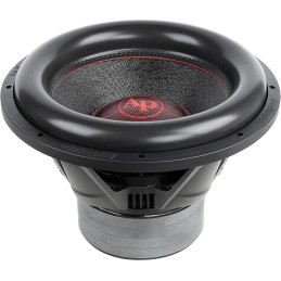 Audiopipe 15“ Quad Stack Composite Cone Subwoofer (TXX-BDC-IV-15), Superior Performance, 2800W, 3.3" BASV Voice Coil, 4 Magnets,