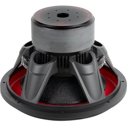 Audiopipe 15“ Quad Stack Composite Cone Subwoofer (TXX-BDC-IV-15), Superior Performance, 2800W, 3.3" BASV Voice Coil, 4 Magnets,