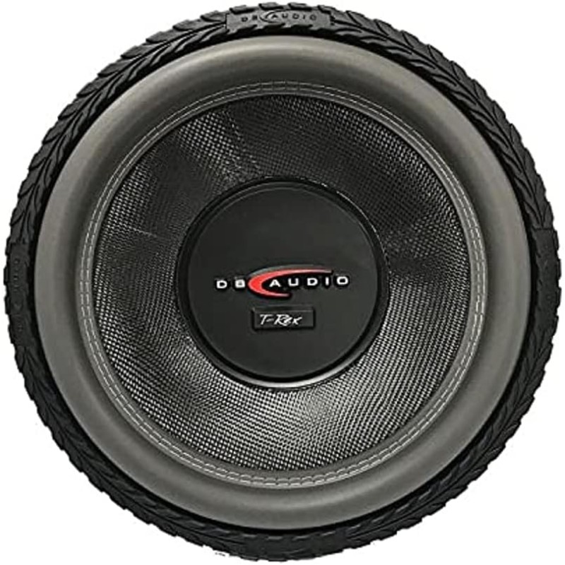 DB AUDIO TREX15 5000W 15" Subwoofer, Daul 2Ω Voice Coil, 1000W RMS, Kevlar, Black powder finish die cast basket