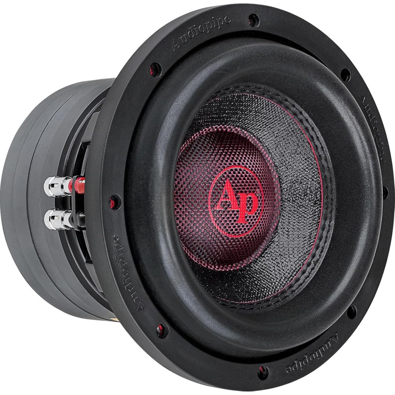 Audiopipe 15“ Quad Stack Composite Cone Subwoofer (TXX-BDC-IV-15), Superior Performance, 2800W, 3.3" BASV Voice Coil, 4 Magnets,