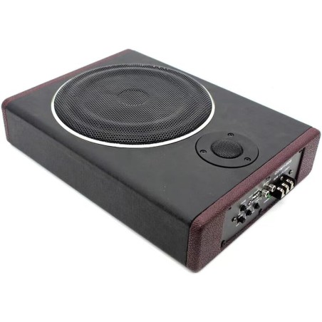 HuKaiL 8-Zoll Auto Subwoofer Aktiv Untersitz, 600W 12V Car-Audio-Modifizierter mit Hohen Aktivlautsprechern und