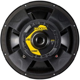 KICKER 43C154 Comp 15" 500 Watt SVC 4-Ohm Car Audio Subwoofer Sub