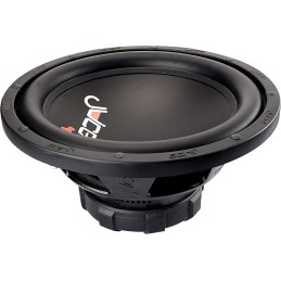 Juice Car Audio JS12 Series Car Subwoofer With Enclosure, Single Voice Coil Bass Speaker, British Design, Up to 1400W Peak Power