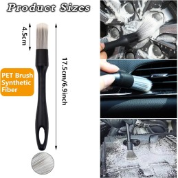 laeeyin 5 Stück Auto Detailingbürste staubpinsel, Auto Reinigungsbürsten Car Interior Detailing Brushes reinigungspinsel, Auto