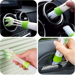 MOSTFUN 6 PCS Car Detailing Brushes Set, Car Cleaning Brush Car Interior Detailing Brush Ultra Soft Cleaning Brush Dust Removal