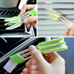 GOH DODD 13 Pieces Car Cleaning Kit, Auto Detailing Brush Set for Cleaning Wheels, Interior, Exterior, Leather, Dashboard, Air