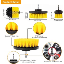 MAQ Auto-Reinigungsbürsten-Set, 14-teilig, Auto-Detail-Reinigungsbürsten-Set, Detail-Autobürste für die Detaillierung von