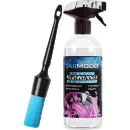 CARMODO® Premium Detailing Pinsel für die Autopflege - extrem resistenter Reinigungspinsel, Profi Auto Reinigung, Felgenbürste,