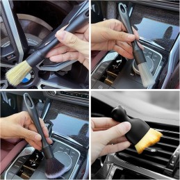 FainFun Auto Reinigung Pinsel Set, Auto Detail Reinigungsbürsten, 5 Stück Car Interior Detailing Brush, Auto Innere