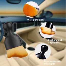 10 Stück Auto Detailing Pinsel Set, Ultrasoft Auto Detail Bürste, Car Reinigungsset, Auto Reinigungsbürsten, Reinigungspinsel