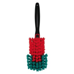 Vikan 525252 Vehicle Brush, Wheel Brush, Soft/Split, Black, 290 mm Length, 70 mm Width, 100 mm Height, Packaging may vary