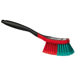 Vikan 525252 Vehicle Brush, Wheel Brush, Soft/Split, Black, 290 mm Length, 70 mm Width, 100 mm Height, Packaging may vary