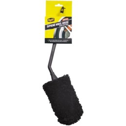 Meguiar's X1902EU Supreme Wheel Brush - Felgenbürste, Medium, Schwarz