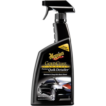 Meguiar's G7624 Gold Class High Gloss Premium Quik Detailer - 24 Oz Spray Bottle