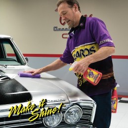 Wizards Mist-N-Shine Professional Detailer - Multi-Use Glass Cleaner for Vehicles - Adds Gloss to Paint, Chrome and Glass - 22