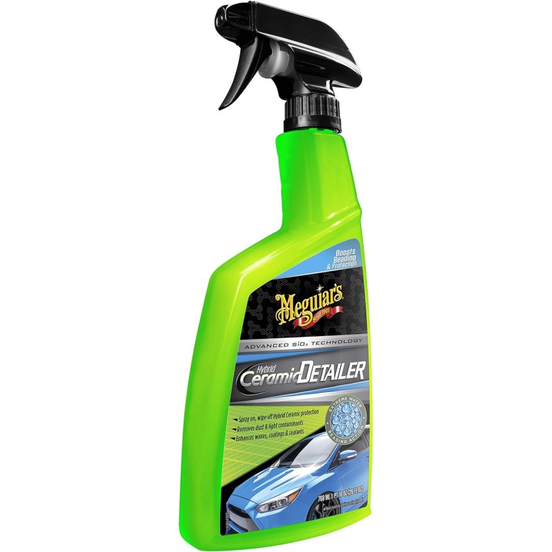 Meguiar's G200526EU Hybrid Ceramic Detailer 768ml Enhances Wax, Coatings and Sealants