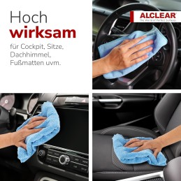 ALCLEAR Cockpitpflege Auto Reiniger - Innenraumreiniger - 100% Sauberkeit - Universal Cockpit für professionelle Reinigung des