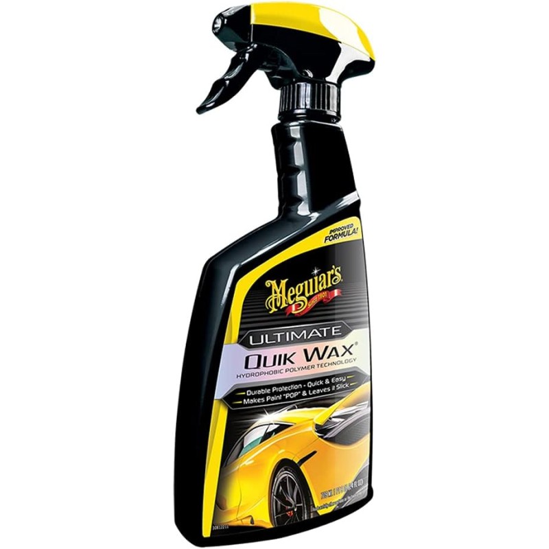 Meguiar's G200916EU Ultimate Quik Spray Wax Sprühwachs -Autopflege- Autowachs mit Abperleffekt - einfache Handanwendung - 473ml