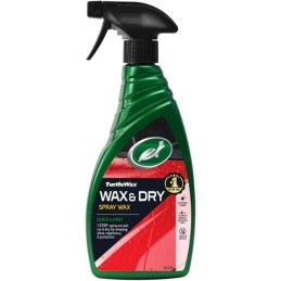 Turtle Wax 51800 Wax It Wet Car Spray Wax Cleaning Protection and Instant Shine 500ml, White