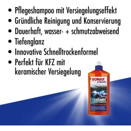 SONAX XTREME Ceramic QuickDetailer (750 ml) superschnelle Lackversiegelung mit Ceramic-Technologie für ein perfektes Lackfinish.