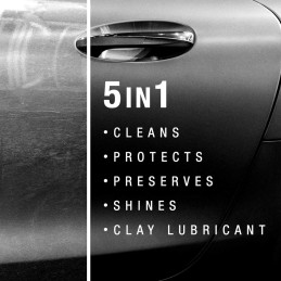 Nu Finish 5-in-1 Complete Detailer Spray with Towel, Preserves and Protects Car Detailing, Includes 1 Microfiber Towel, 22 Oz