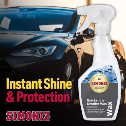 Simoniz, QuickShine Detailer Wax Quick Showroom Shine in A Fraction of the Time, 500ml