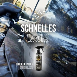 MAX DETAIL-LAB - Quickdetailer - Autopolitur Quick Detailer Autowachs Hoher Glanz, Sofortige Wirkung, Schnell Trocken,